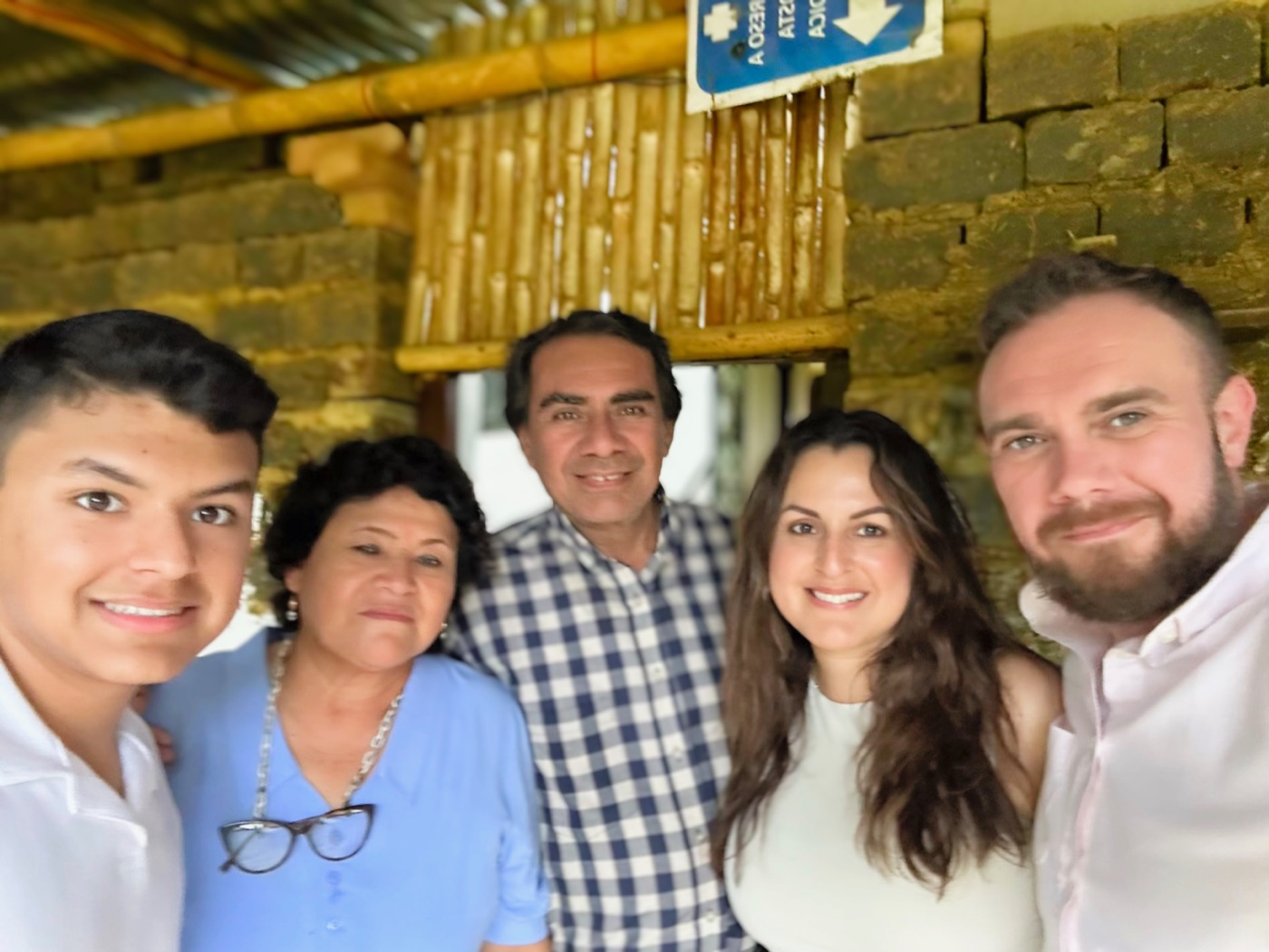 United Hearts Peru team members with trusted local community partners